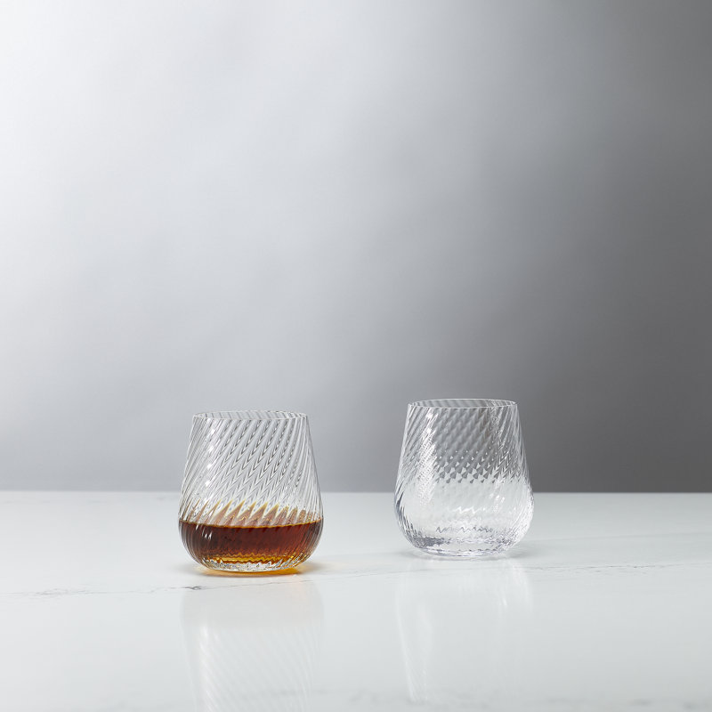 Vera Wang for Wedgwood Swirl Tumbler, Set of 2