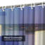 Rideau de douche avec 12 crochets-1352183123