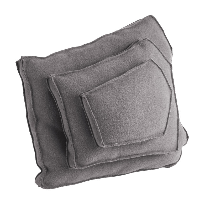 Novelty Pillow Cover & Insert, Gray