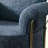 28" Wide Swivel Barrel Accent Chair With Upholstered Seat And Padded Track Arms-726178698