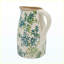 Vase floral en céramique 7,9 "x 5,9" x H 9,4 "avec motif floral