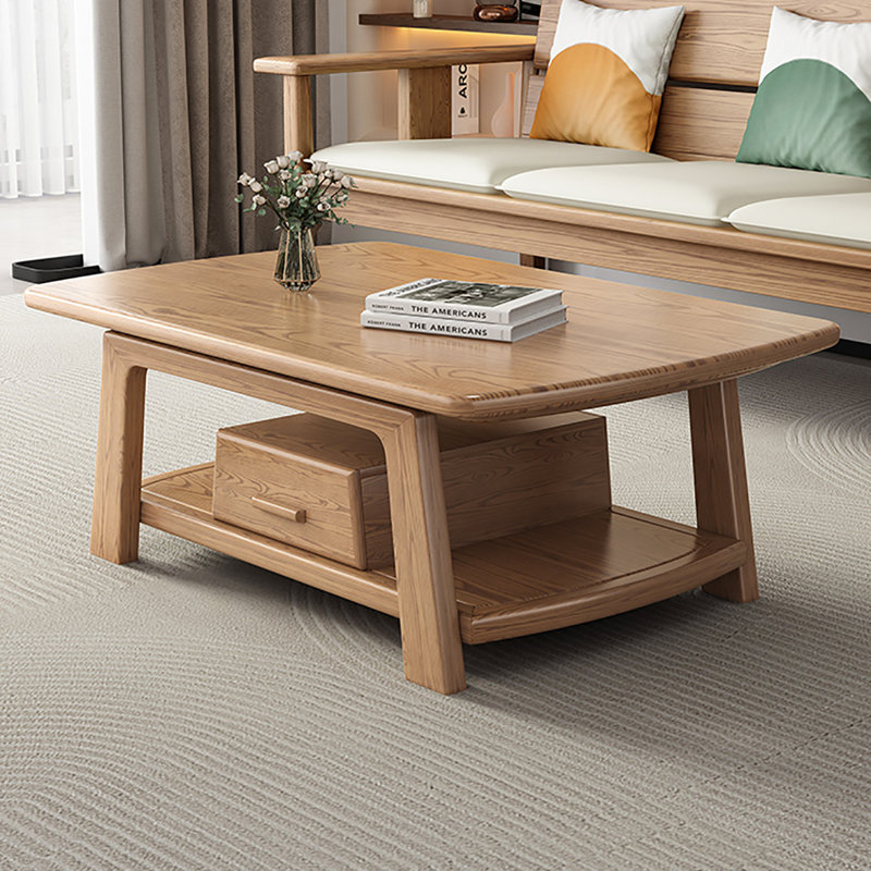 Solid Wood Single Coffee Table