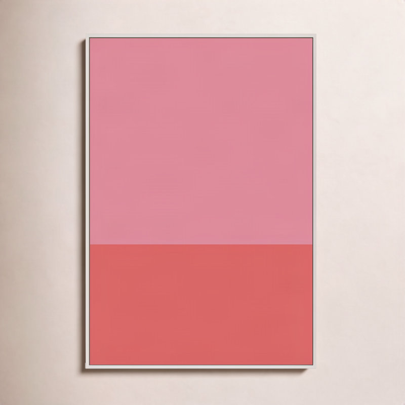 «Colours Études» par Romina Gadler, H 50 po x l 35 po x P 1,25 po, Toile avec cadre blanc