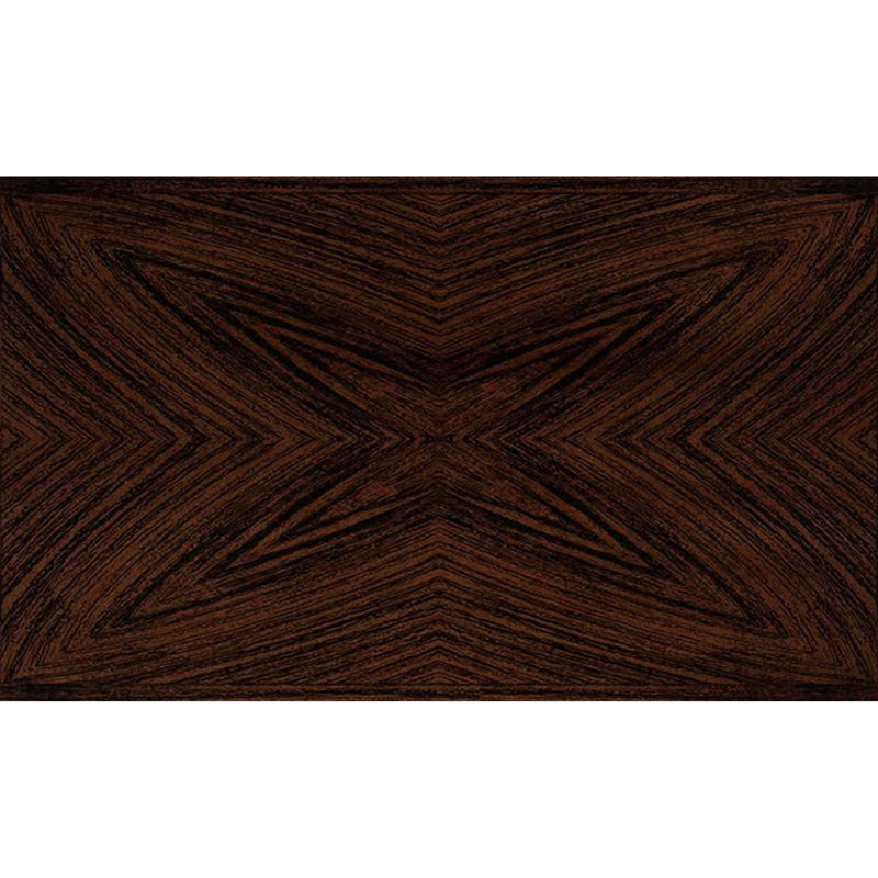 Antique Cherry Dining Table - Solid Wood Rectangular With Practical Covered Top Modern Enhanced And Tough Surface