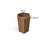 Hexagon Column Planter SM - Medium Brown-1464327418-1464327423