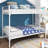Blesse Kids Twin Over Twin Bunk Bed-1114748941