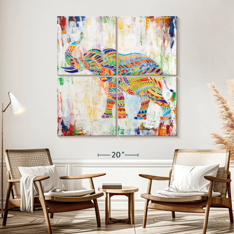 Brampt Magical Elephant, 57" H x 57" W