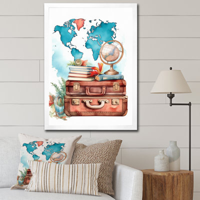 Voyage aventure II sur toile