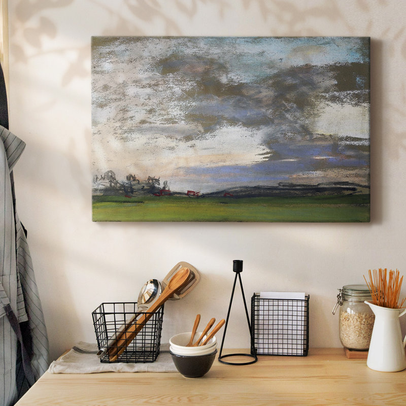 Paysage 01 - Toile tendue avec châssis, H 12 po x l 18 po