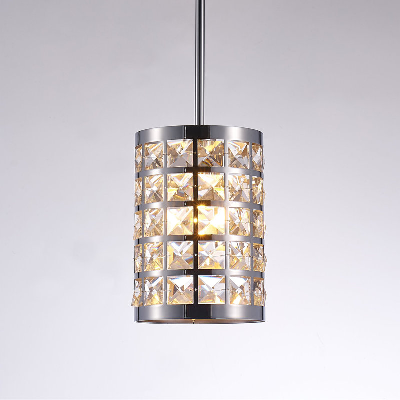 Luminaire suspendu en chrome poli Hermoza