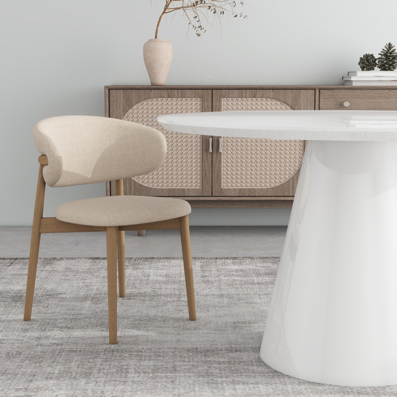 Ivy Bronx Lippa Pedestal Round Dining Table & Reviews - Wayfair Canada
