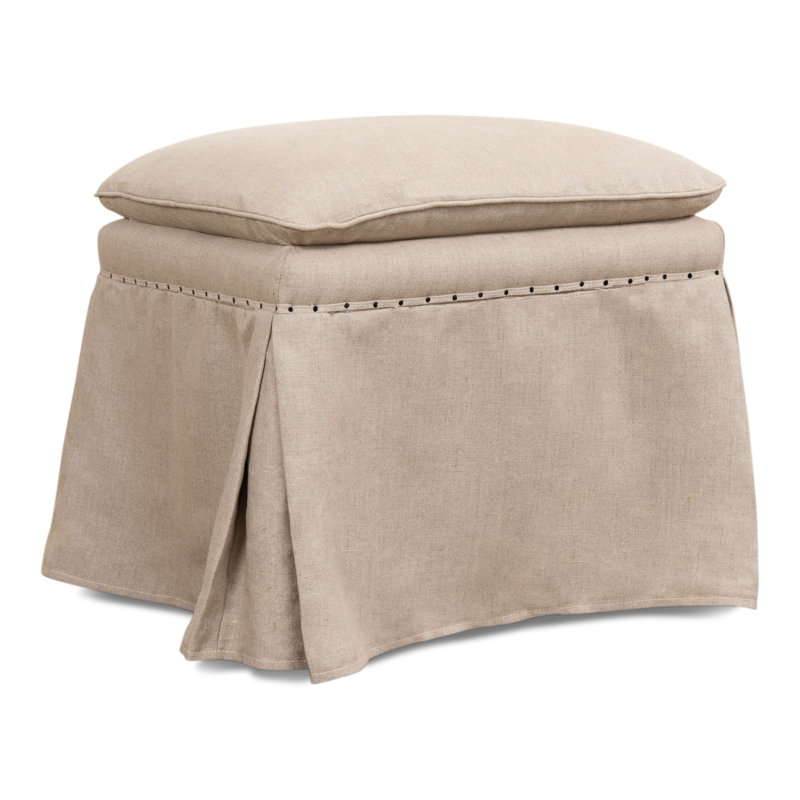 Draped Ottoman
