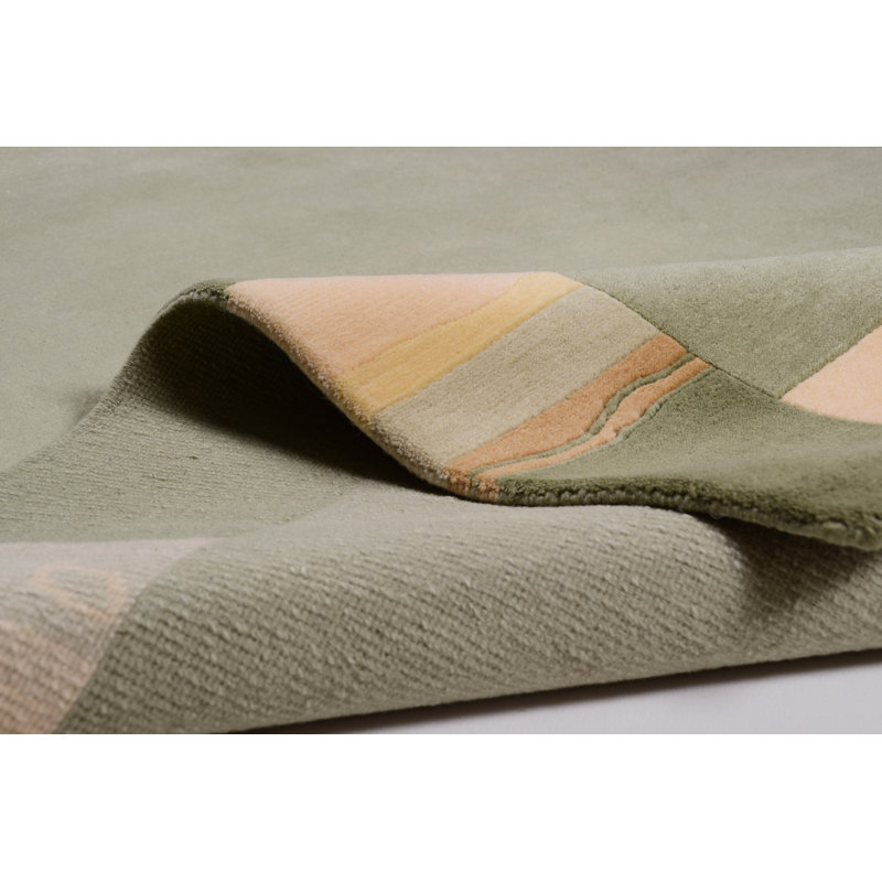 Stevenage Wool Hand Woven Area Rug, Rectangular 60 x 90cm