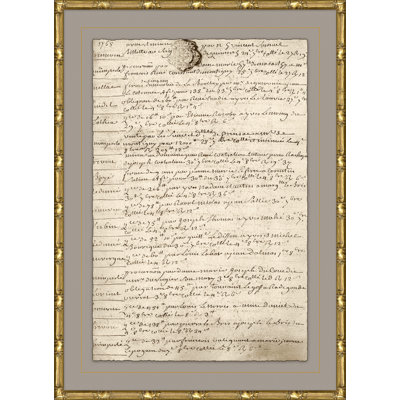 Minutes de Notaire III