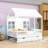 Luff Wood House Daybed with Trundle-1331507161-1331507167
