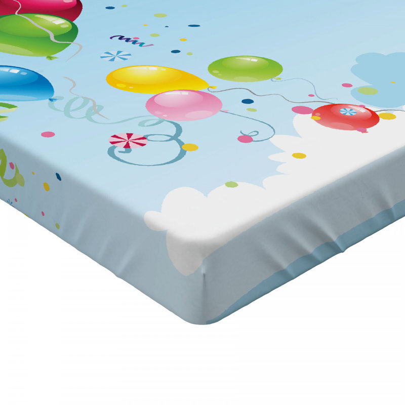 Circus Microfiber Fitted Sheet, Twin XL Fitted Sheet