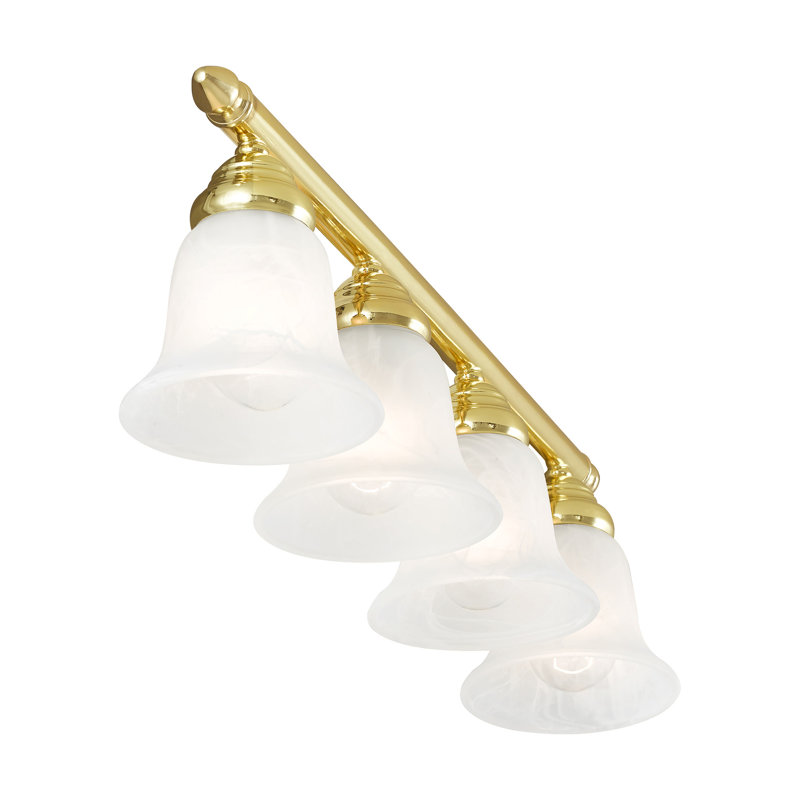 Hardin 4 - Light Dimmable Vanity Light, Polished Brass