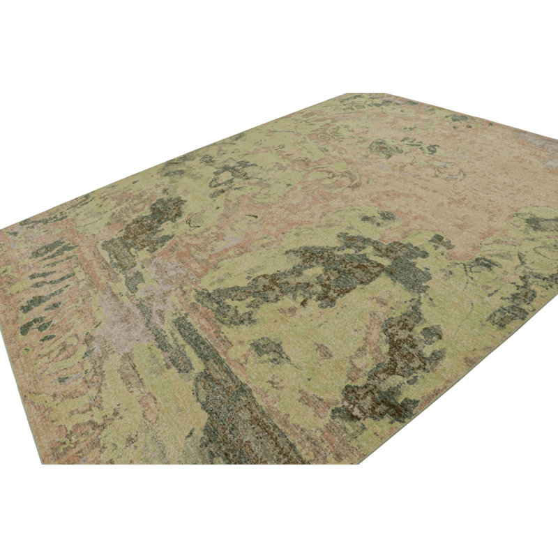Hand Knotted Wool Area Rug