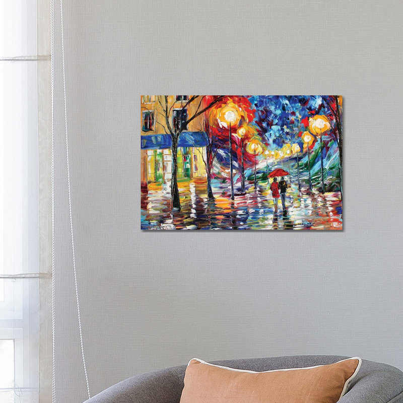 Late Night Romance by Karen Tarlton - Wrapped Canvas Painting, 66.04 cm H x 45.72 cm W x 3.175 cm D