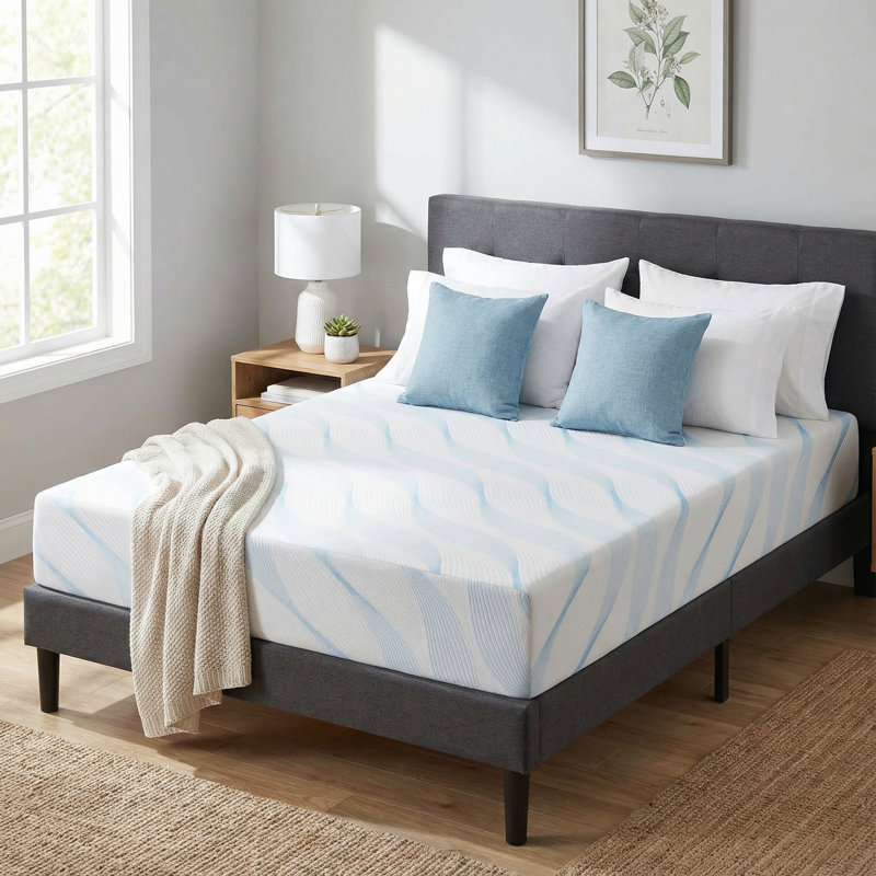Premium 10-Inch Medium-Firm Full Mattress - Gel Memory Foam With Machine Washable Cover