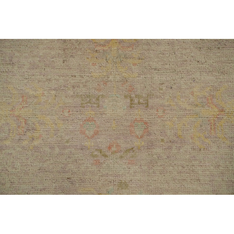 Vegetable Dye Ziegler Handmade Runner Rug 3x8