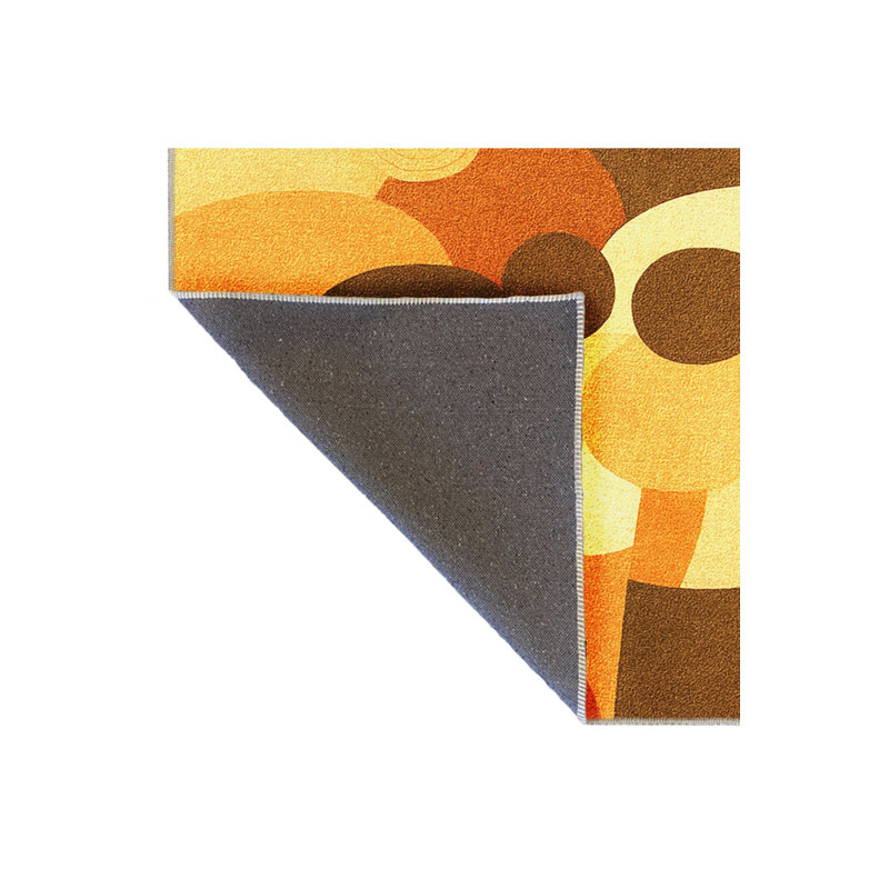 Tapis tissé orange Mosso, 3'3" x 9'10"