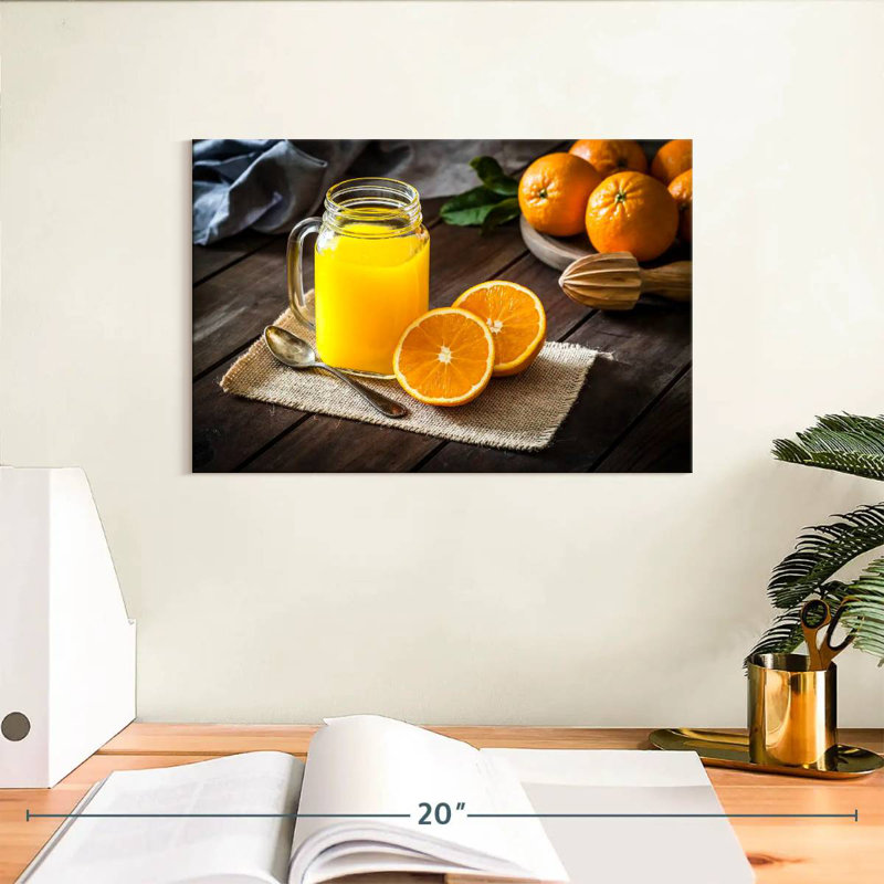 Jus d'orange Yarlin, H 8 po x l 12 po