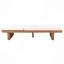 Méridienne d'extérieur - Bois d'acacia et rotin PE avec coussin-1254607847