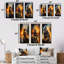 Yellow Dirt Bike Adventure - Ensemble de 3 décorations murales moto-102880236-102880238
