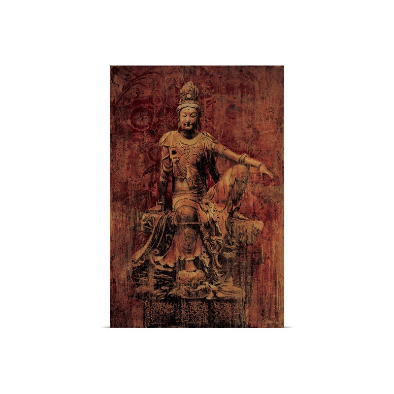 «Drit Q'uan Yin» par Liz Jardine, impression, H 36 po x l 24 po x P 1,5 po, Toile
