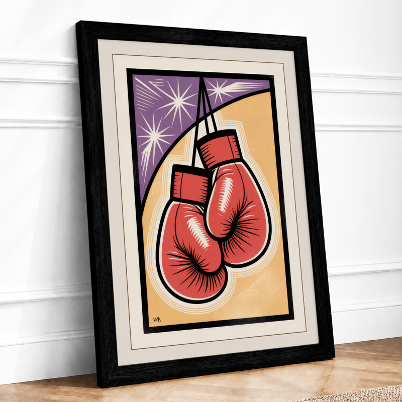 Suspended Combat Art Deco - Print, Black, A4 - 29.7 x 21.0 cm