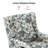 Antonanzas Floral Manual Swivel Rocker Recliner-86902974