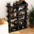 51.2 Inches Wide 6-Layer Wooden Kitchen Rack Multi-Function Storage Rack