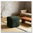 Square Corduroy Woven Design Ottoman-979861068