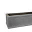 Large Window Box Planter, Frostproof Outdoor Plant Pot, Vintage Style Ribbed Windowsill Planter, Narrow Garden Planter with Drainage Holes-455357109-455357107