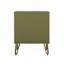 Table de chevet vert olive