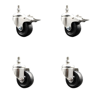 Soft Rubber Casters