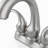 High-Arc Double Handle Centerset Bathroom Faucet with Drain Assembly (Set of 2)-128613747