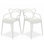 Ensemble de 2 chaises de salle à manger Malvin