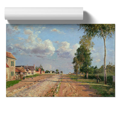 Route to Versailles by Camille Pissarro - Frameless Print