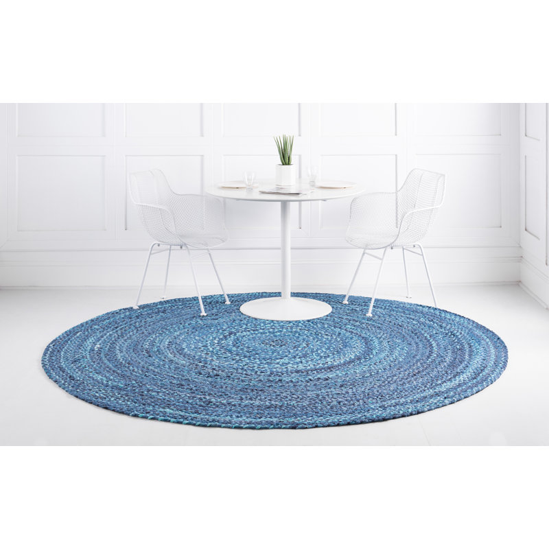 Panaca Cotton Indoor Rug, Round 8'