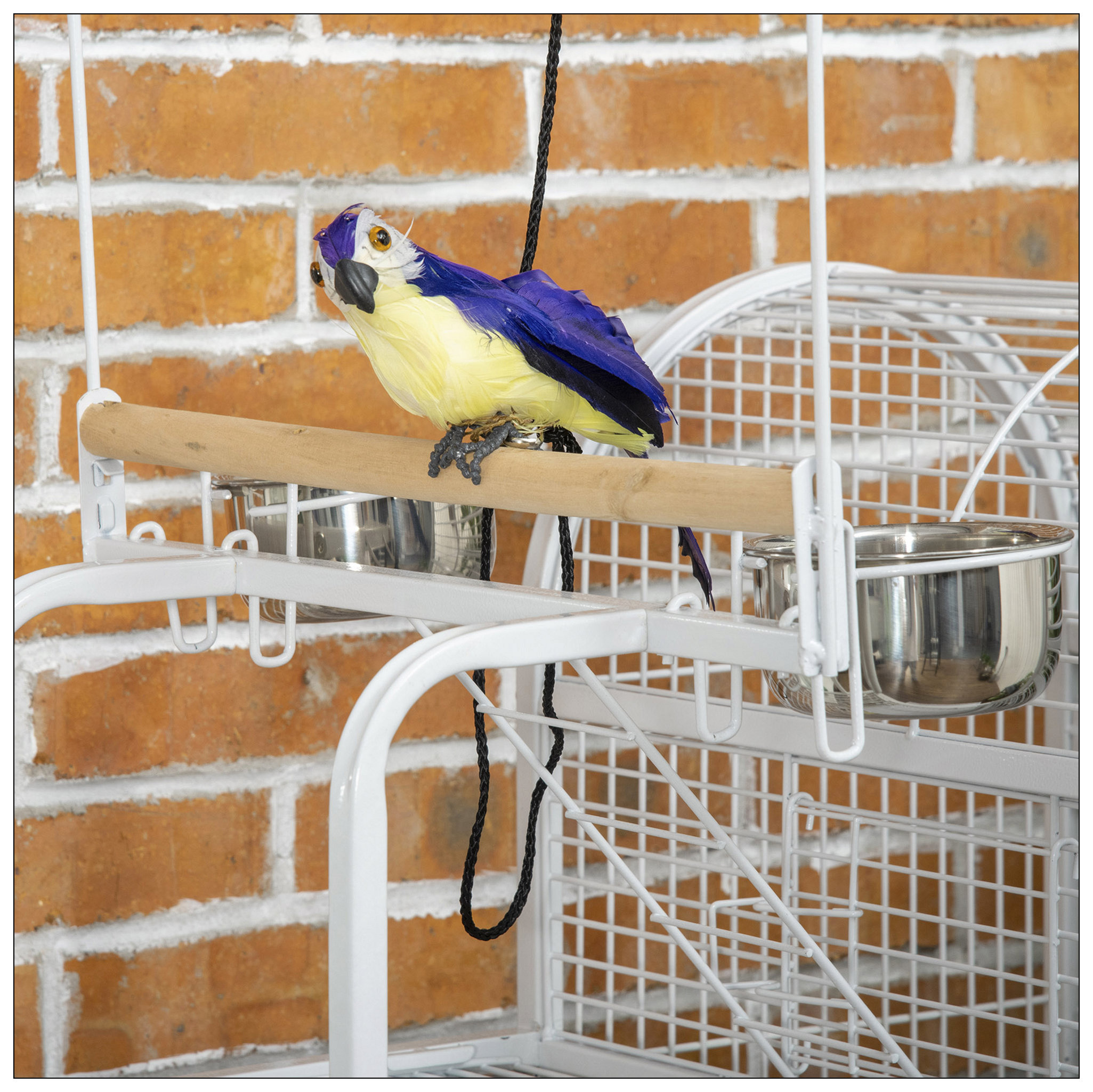 REDmintss Spacious 55 Inch Large Parrot Cage With Toy Hooks, Multiple ...