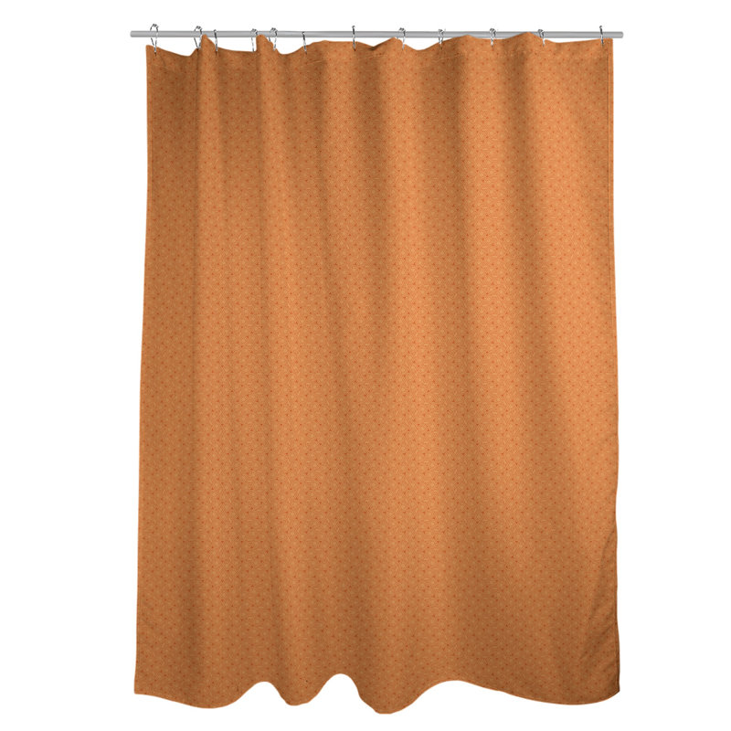 Rideau simple en treillis hexagonal classique, Orange clair