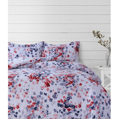 Juliette Cotton Floral Duvet Cover
