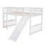 Lit simple mezzanine bas avec glissade-1774317861