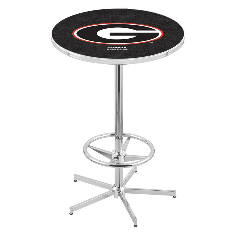 Table de pub NCAA, Université de Géorgie - Logo Bulldog