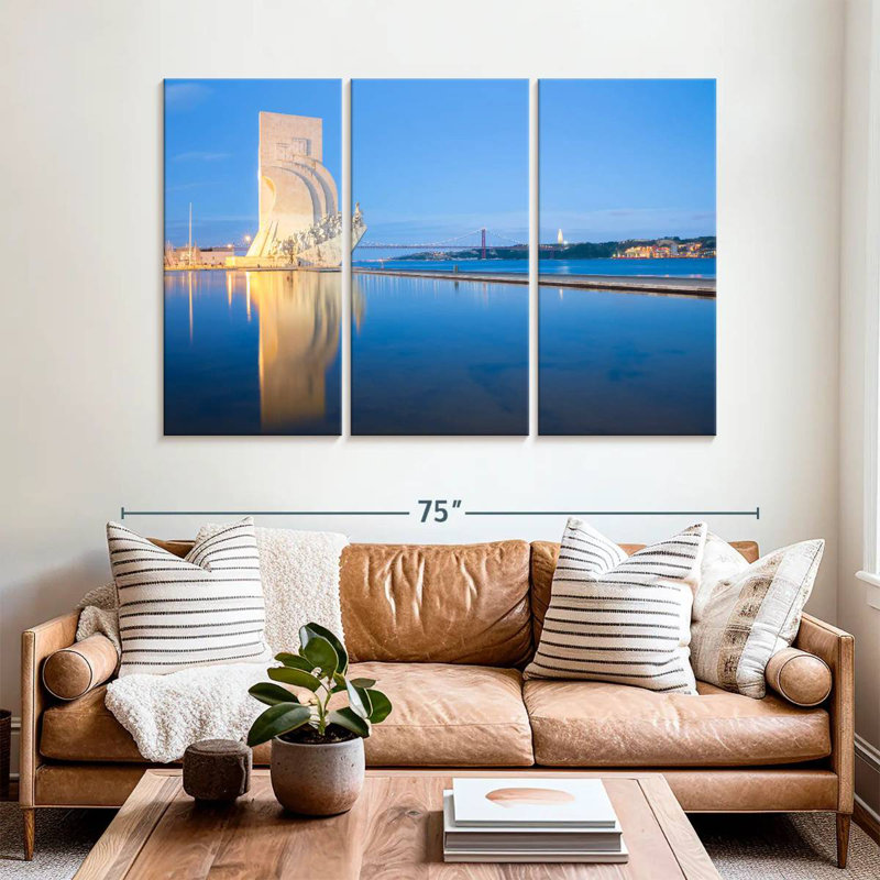 Lilie Monument To The Discoveries, 42" H x 65" W