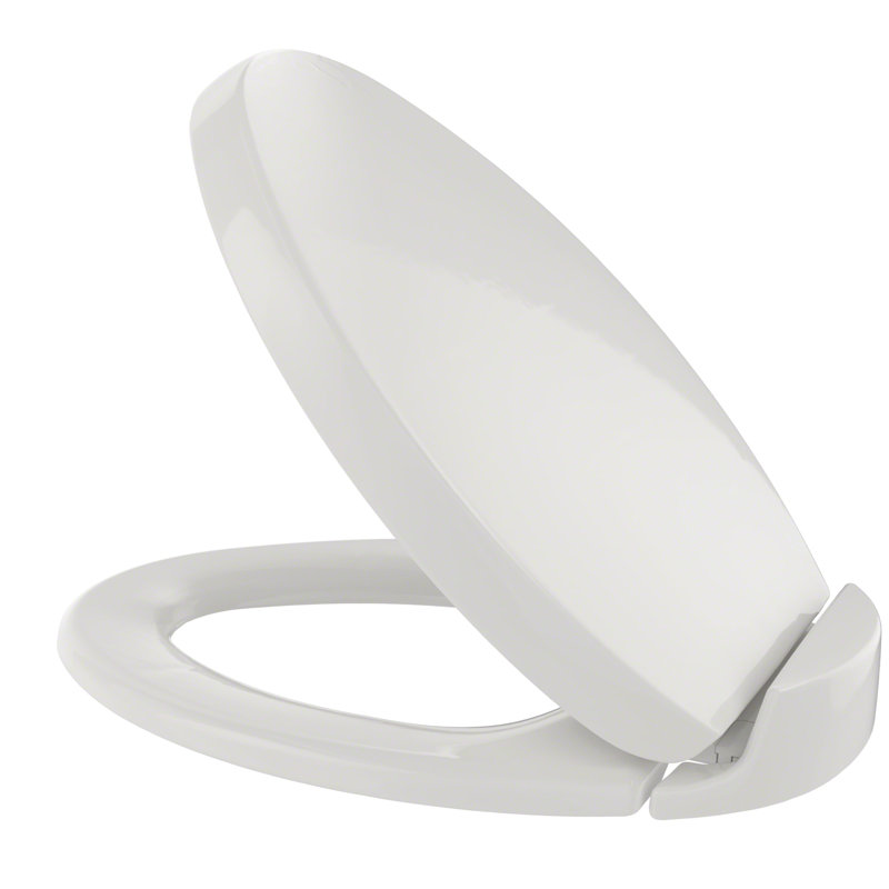 Siège de toilette allongé à fermeture lente TOTO® SoftClose®, blanc colonial, Blanc colonial