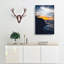 Sunlight Over The Cliff - Wrapped Canvas-56634825