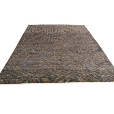 Iniguez Dark Brown Rug